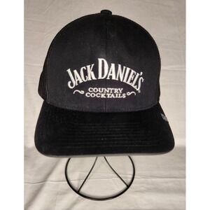 Travis Mathew Jack Daniels Country Cocktails‎ Trucker Adjustable Hat Cap Black